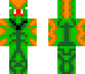 orange lizard man