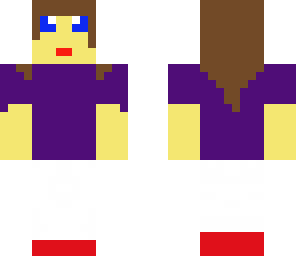 purple girl
