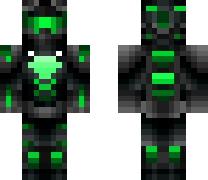 green cyborg