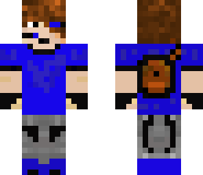 blue cool kid