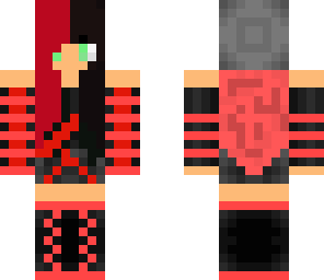 random red girl by me blackwidow44