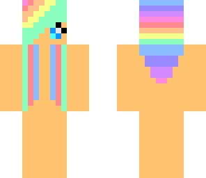 rainbow hair base