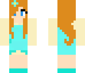 girl in summer dress