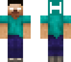 herobrine with hoodey and head phones