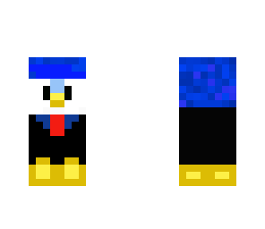 penguin in a sute