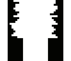 black and white