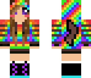 rainbow pikachu edited