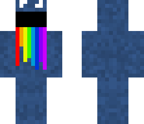 cookie monster rainbow dribble