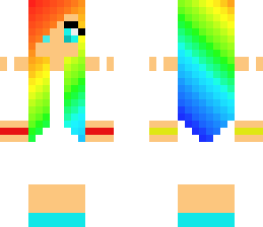rainbow girl 
