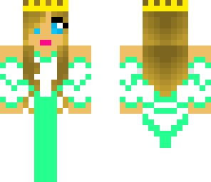 mint green princess