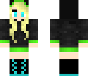 neon emo girl