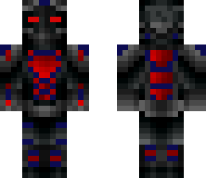 red blue fighter knight