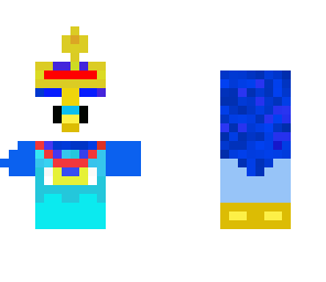 penguin king with boots