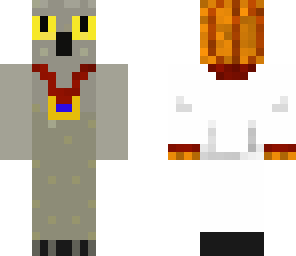 owl with pendant