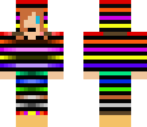 rainbow girl
