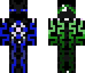 red bleu enderman
