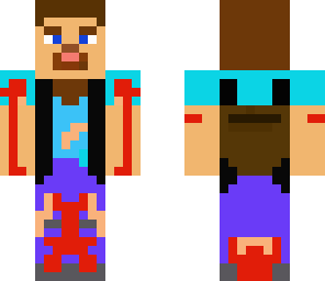 damaged hiker steve