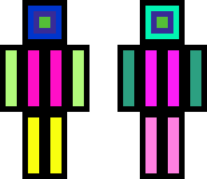 multi colored 