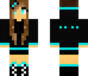 blue ender girl
