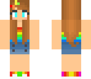 rainbow girl