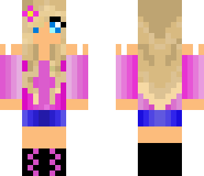 blonde wearing pink fixed