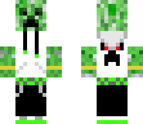 cool creeper with headphones