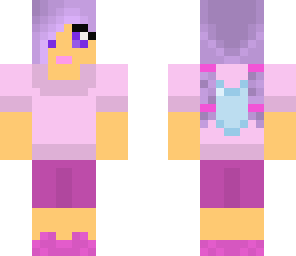 pink summer girl