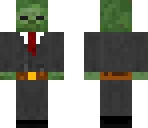 zombie has a suit