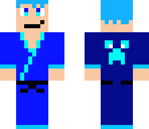 blue fire ninja