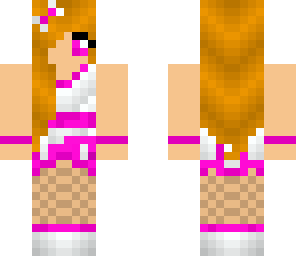 cute pink girl