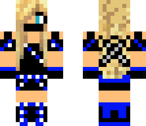 blue ninja girl no bow