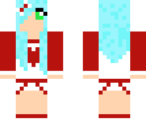 blue hair