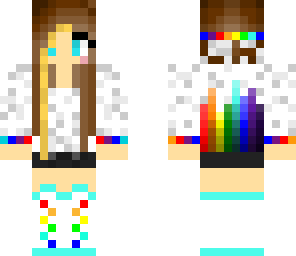 rainbow dj girl-dj collection
