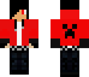 red hoodie