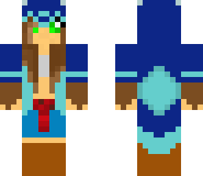blue female assassin