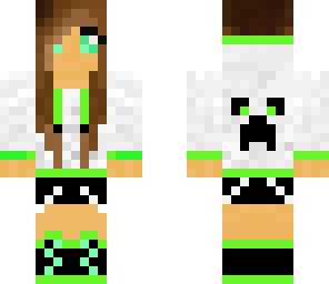 smexy gamer green girl