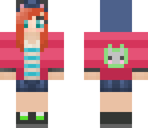 bunny cat girl by jhoualic
