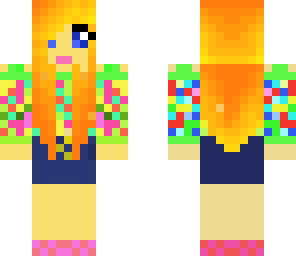 rainbow girl