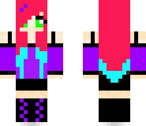 pink hair