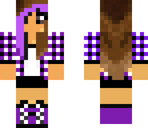 purple dj girl