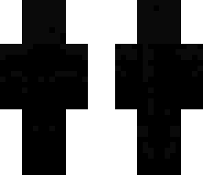 black skin template