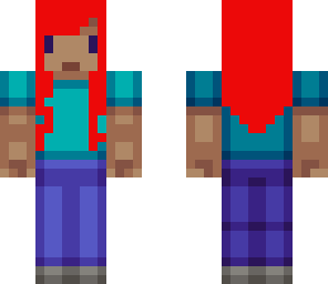 blocky girl steve