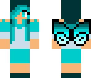 butterfly girl edit