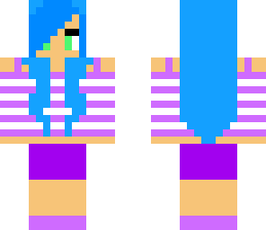 fixed blue and purple girl