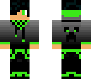 green techno boy