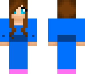 sad blue miners girl