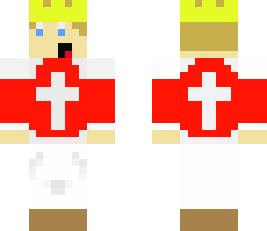 blond knight king crusader