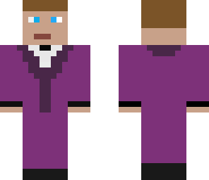 purple tux guy