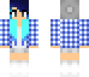 girl in blue