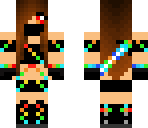 hot rainbow girl